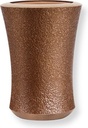 Bronze Wandvase für Grabmal, Höhe 11 cm