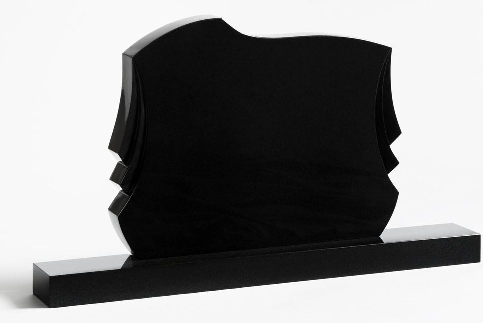 Inschriftplatte Nr. 27 groß - Black Granite