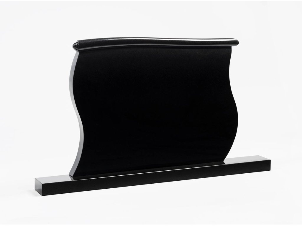 Inschriftplatte Nr. 55 groß – Black