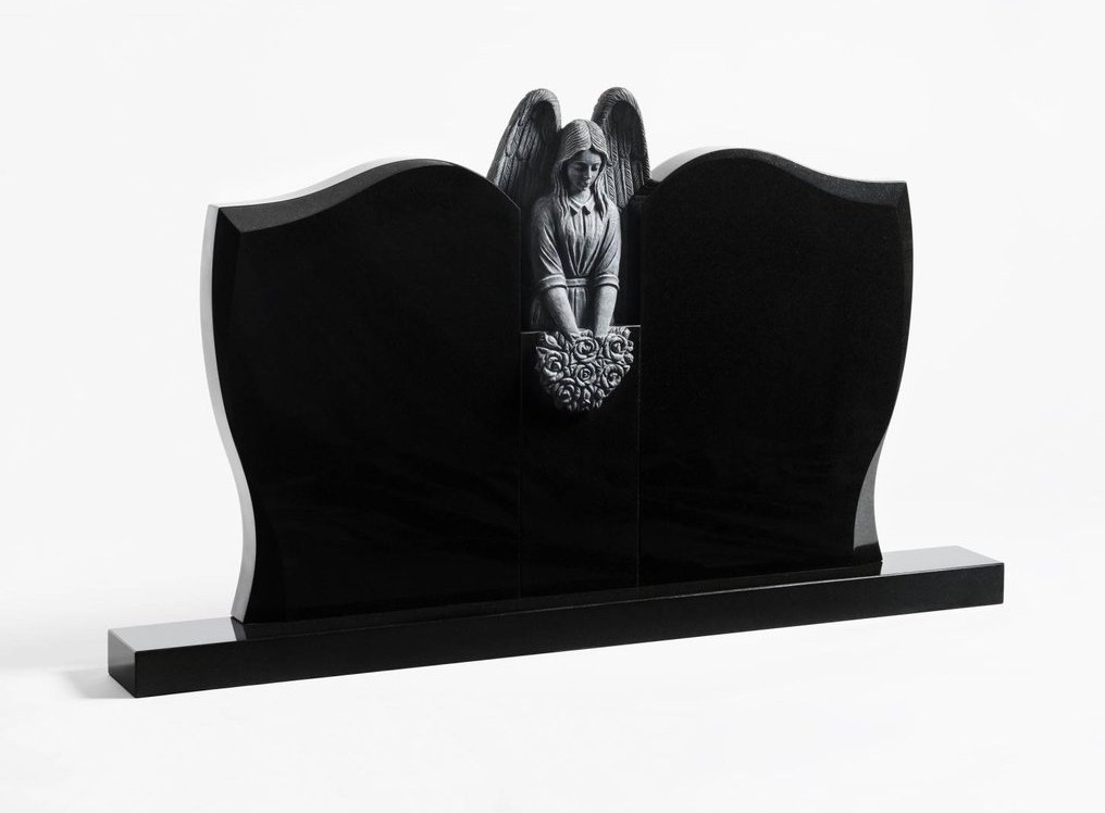 Inschriftplatte Nr. 102 groß – Black