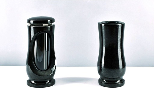 [MG-V40-12-L12-G04] Friedhofs- Set Nr. 2A – Vase und Laterne