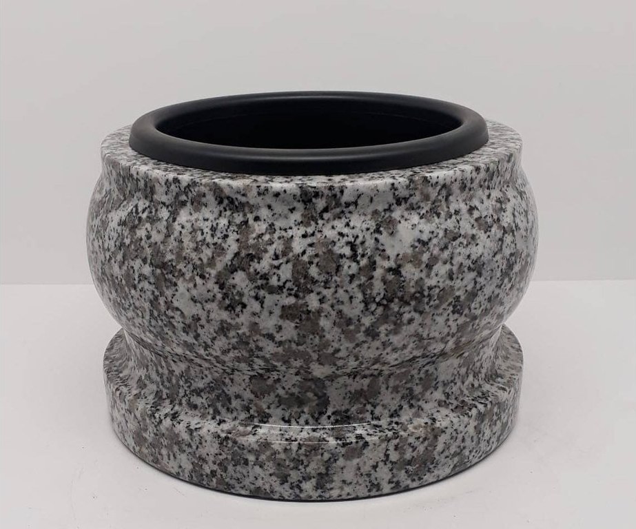 Granit-Friedhofs-Grabvase M16-23/14