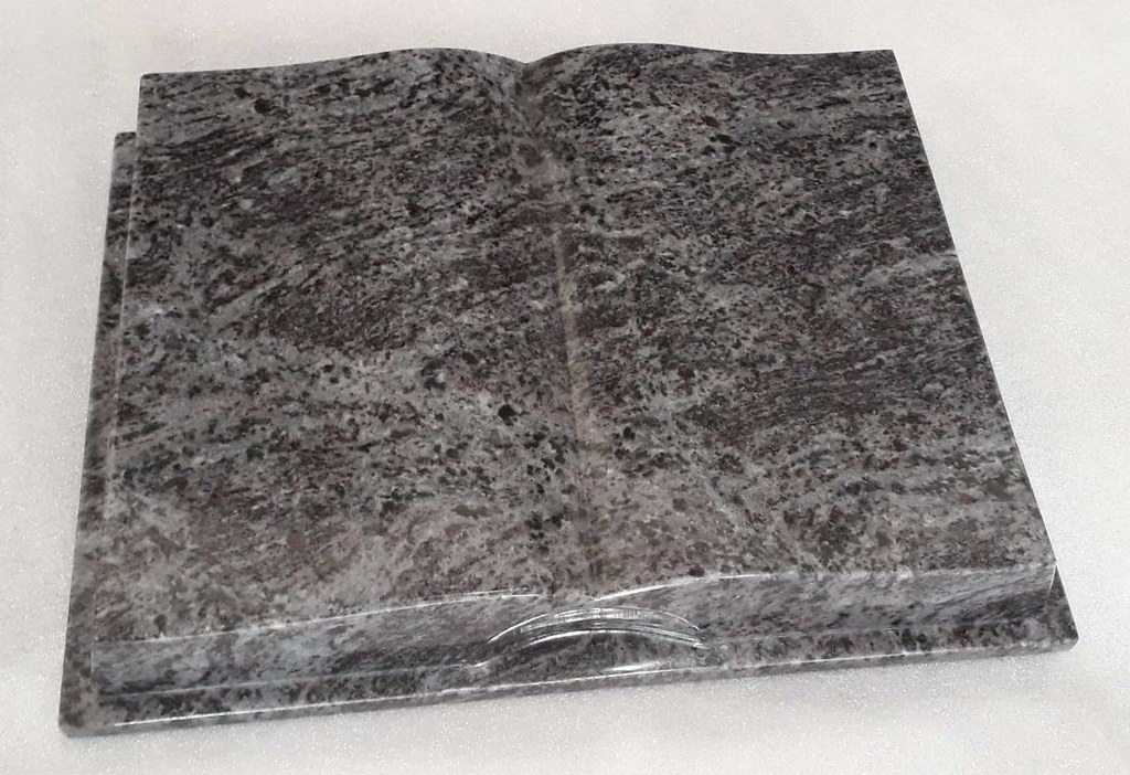 Granit-Buch mit Hülle Orion 40×30 cm