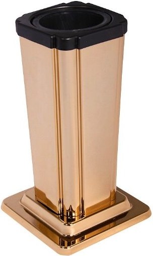 Vase quadratisch, gerade - klein
