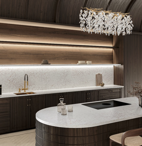 Silestone Rivière Rose (1,2 cm Produkt)
