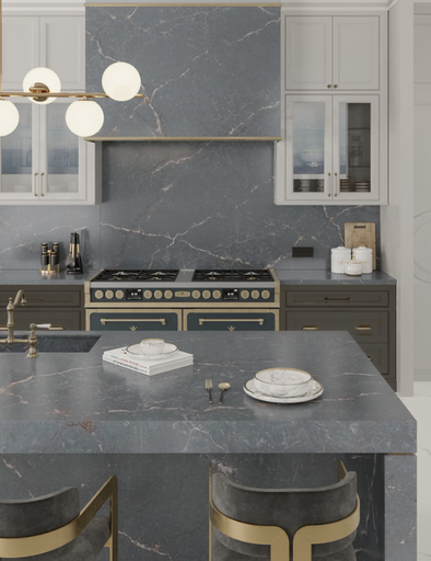 Silestone Parisien Bleu (1,2 cm Produkt)