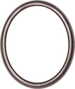 Ovaler Rahmen Schwarzgold