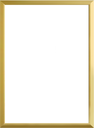 Rahmen viereckig Gold