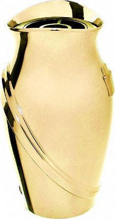 [5506/BRO] Vase Kamelia klein (Bronze)