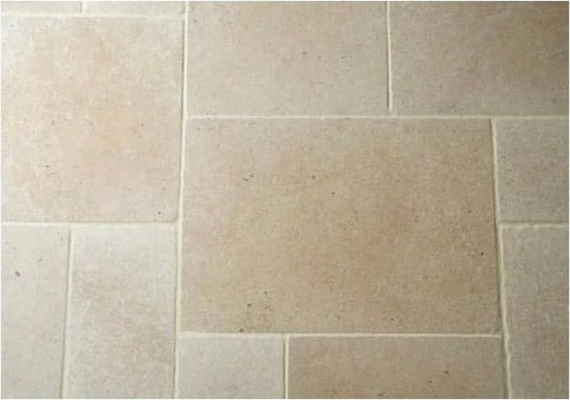 [4175] Siena Antik Pflaster Französisches Muster getrommelt 2 cm