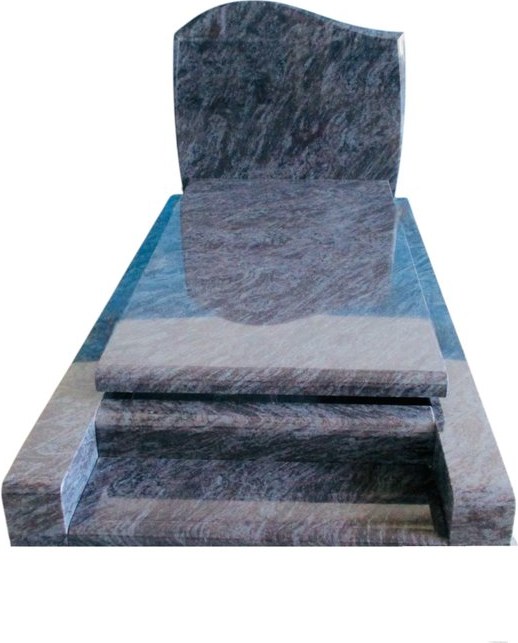 Einzelgrab Granit Vizag Blue