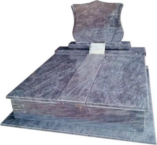 [4283] Doppelgrab Granit Vizag Blue