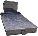 Einzelgrab Granit Vizag Blue